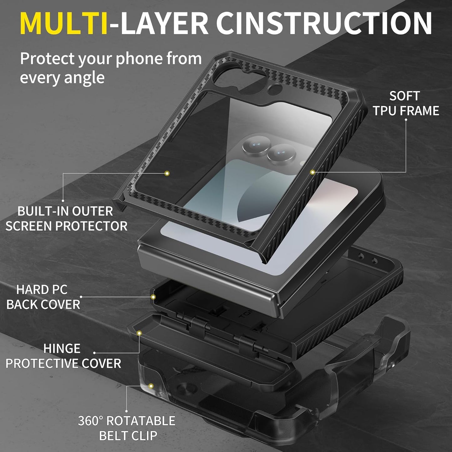 Premium Case for Samsung Galaxy Z Flip 6