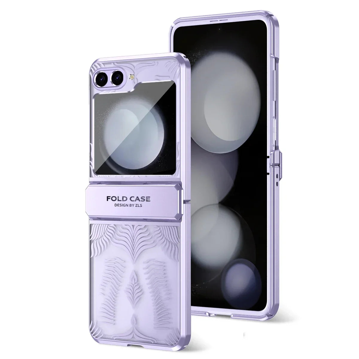 Ultra Thin Transparent Case With Hinge Protection For Galaxy Z Flip 5