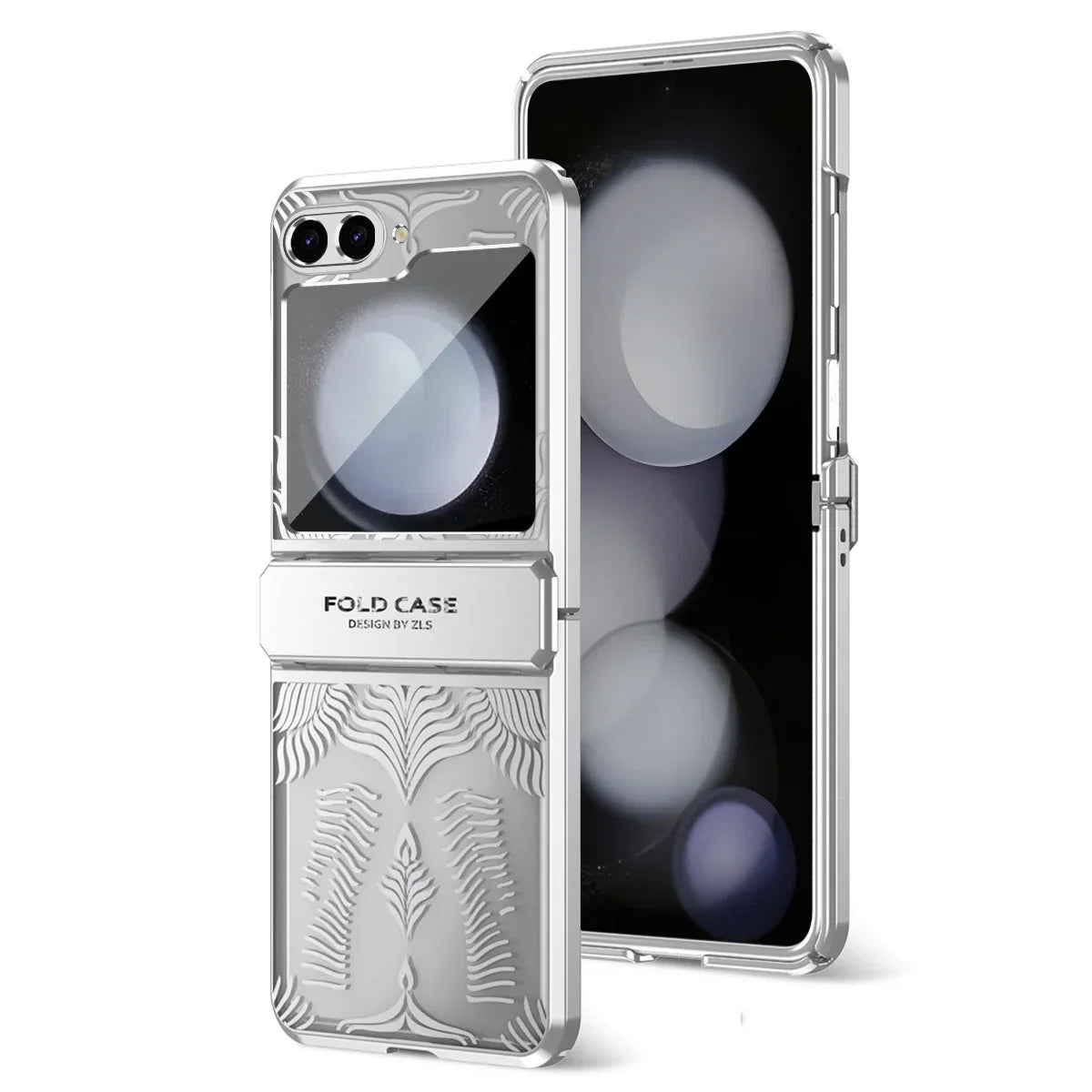 Ultra Thin Transparent Case With Hinge Protection For Galaxy Z Flip 5
