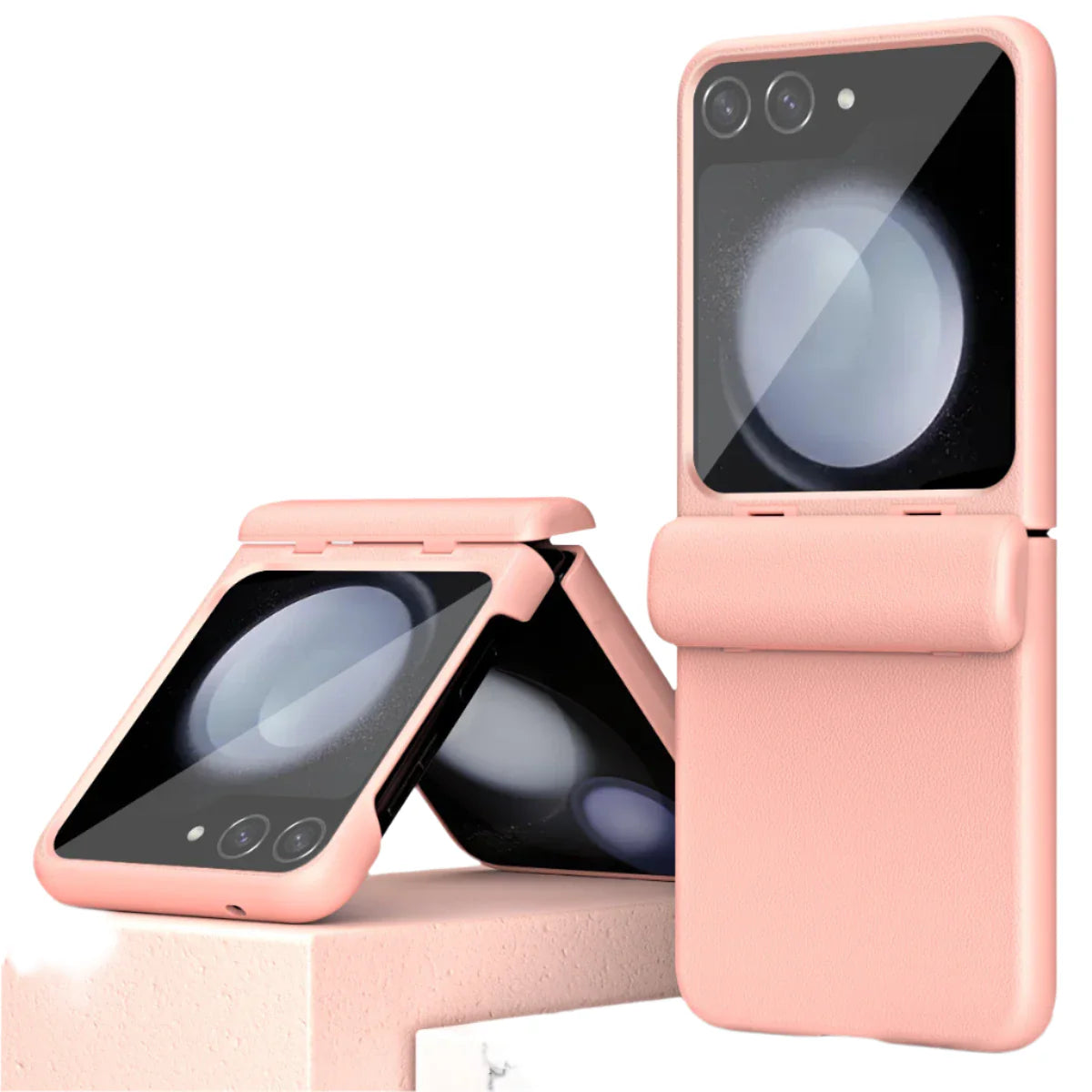 Hinge Protection Leather Case For Samsung Galaxy Z Flip 6