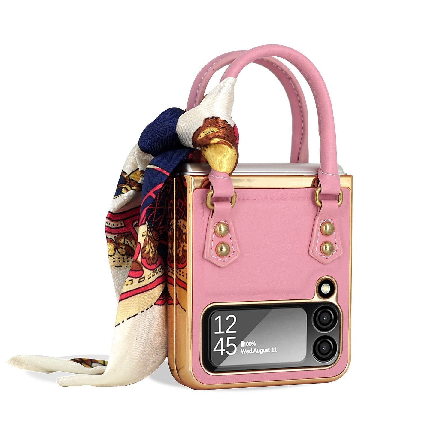 Luxury Leather Case For Samsung Galaxy Z Flip 4