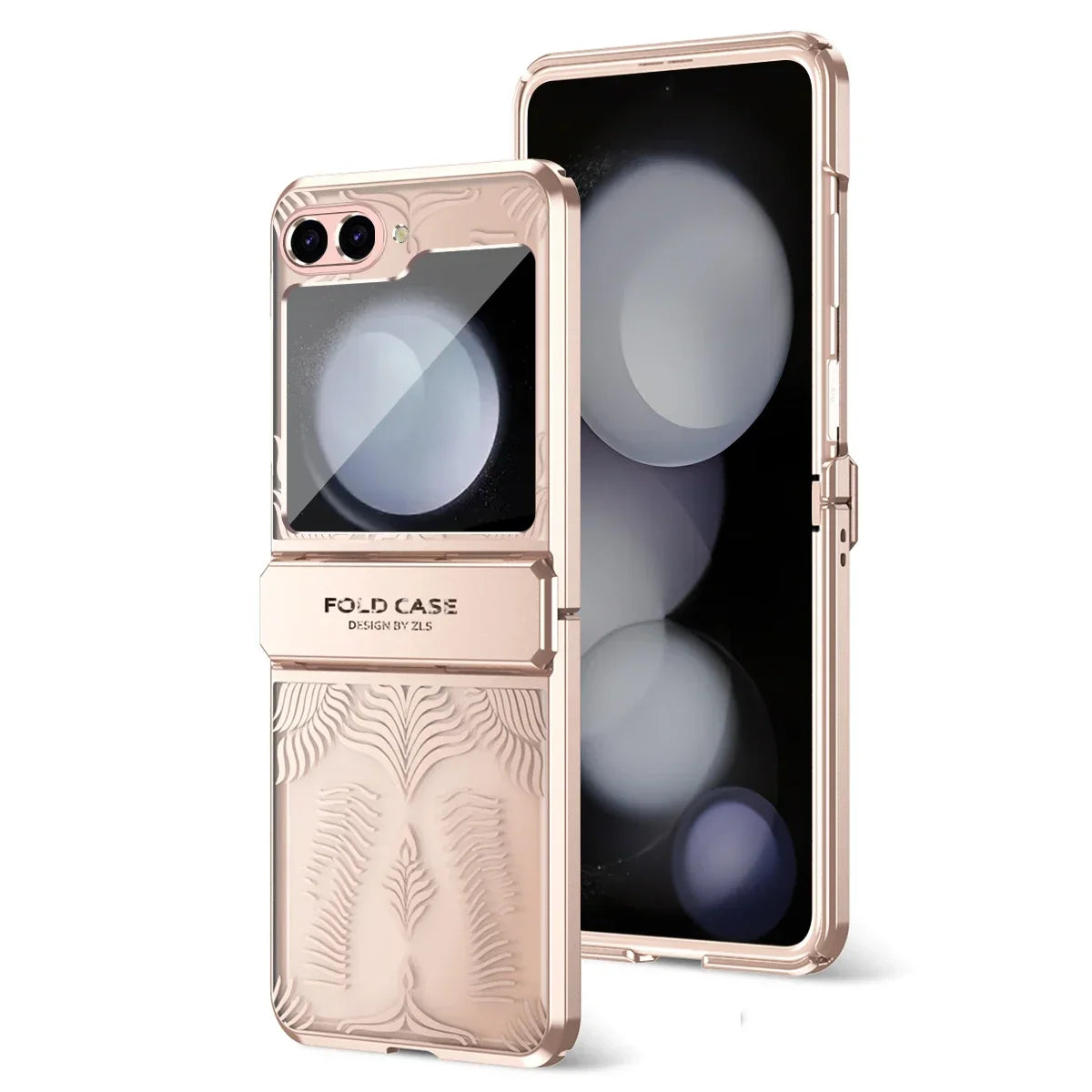 Ultra Thin Transparent Case With Hinge Protection For Galaxy Z Flip 5