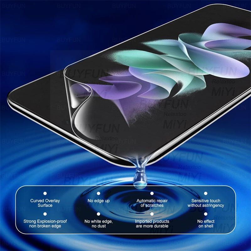 6IN1 3D Curved Camera Protector Glass For Samsung Z Flip 4 5G