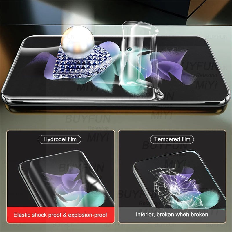 6IN1 3D Curved Camera Protector Glass For Samsung Z Flip 4 5G