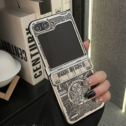 Circuit Pattern Case For Samsung Z Flip 5