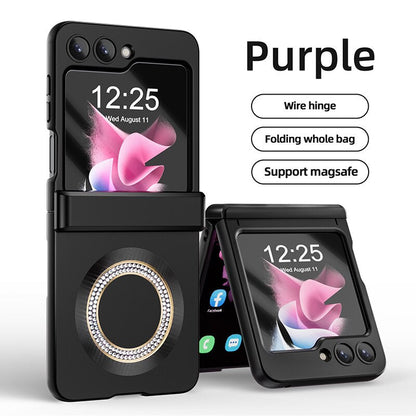 Magsafe Matte Magnetic Wireless Charging Case For Samsung Galaxy Z Flip 5