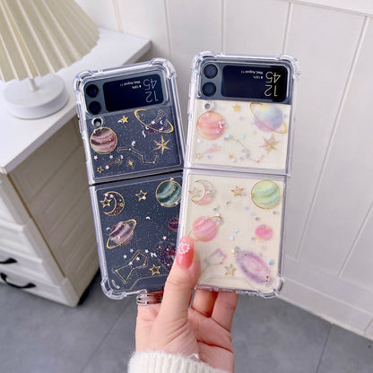Shockproof Fantasy Star Case For Galaxy Z FLIP 4 5G