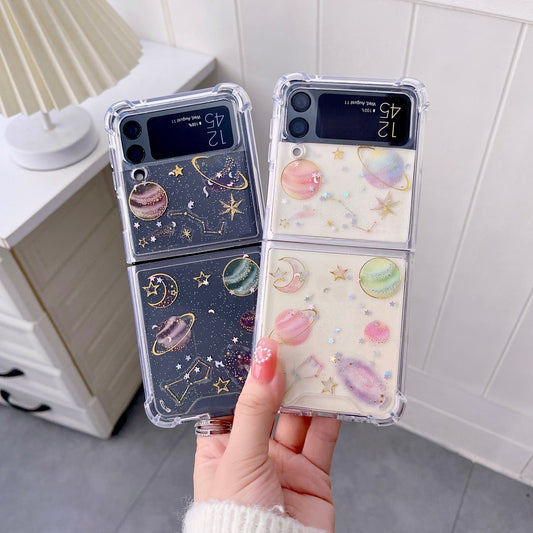 Shockproof Fantasy Star Case For Galaxy Z FLIP 4 5G