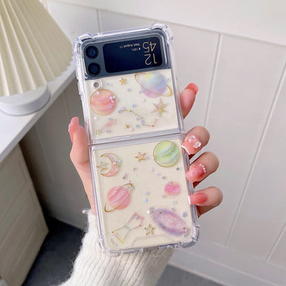 Shockproof Fantasy Star Case For Galaxy Z FLIP 4 5G